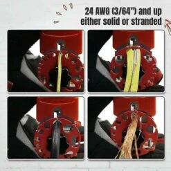 BDD Dénudeur De Fil De Cuivre Portable Dénudeur De Fil Rapide Universel Sûr, Efficace, Simple, Rouge -Outil de l'électricien Soldes 2022 65373402 3