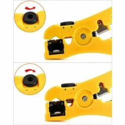 BDD Coupe-câble, Outil Coupe-câble/dénudeur Universel 2 Pièces Pour Câbles Coaxiaux RG59, RG6, RG7 Et RG11, Catégorie Câble-CAT6 CAT5 CAT3 8 BDD Coupe-câble, Outil Coupe-câble/dénudeur Universel 2 Pièces Pour Câbles Coaxiaux RG59, RG6, RG7 Et RG11, Catégorie Câble-CAT6 CAT5 CAT3 -Outil de l'électricien Soldes 2022 65374484 4