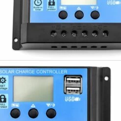 BDD Régulateur De Charge Solaire, écran LCD Rétroéclairé à Paramètres Réglables 30A Et Minuterie, 1 Pièce 9 BDD Régulateur De Charge Solaire, écran LCD Rétroéclairé à Paramètres Réglables 30A Et Minuterie, 1 Pièce -Outil de l'électricien Soldes 2022 65378013 5