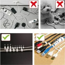 BDD 600 Pièces Clips Câble Avec Clou Rond Cavalier Cable Electrique Blanc Noir Attache Cable Clou 4mm 5mm 6mm 7mm 8mm 10mm 12mm Pour La Fixation De Câble De Bureau à Domicile 7 BDD 600 Pièces Clips Câble Avec Clou Rond Cavalier Cable Electrique Blanc Noir Attache Cable Clou 4mm 5mm 6mm 7mm 8mm 10mm 12mm Pour La Fixation De Câble De Bureau à Domicile -Outil de l'électricien Soldes 2022 65378131 3