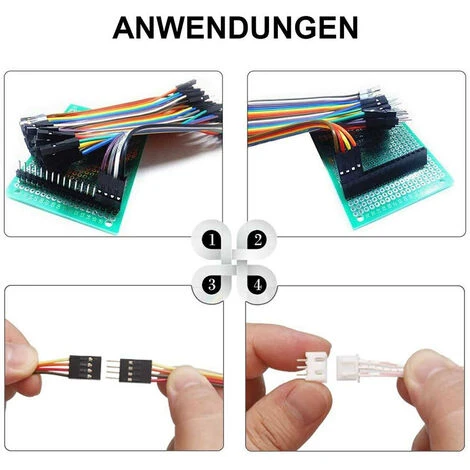 BDD Pince à Sertir à Cliquet Avec 1550 Connecteurs Dupont Mâle/femelle 0,1-1,0 Mm² Et 460 Connecteurs JST Pour Connecteurs 2,54 Mm 3,96 Mm 5 BDD Pince à Sertir à Cliquet Avec 1550 Connecteurs Dupont Mâle/femelle 0,1-1,0 Mm² Et 460 Connecteurs JST Pour Connecteurs 2,54 Mm 3,96 Mm – Image 5