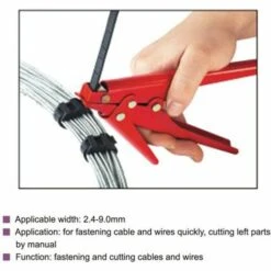 OSQI Pince De Serrage Et Coupante, Pince De Serrage Pour Outil De Serrage Pour Coupe-câble 7 OSQI Pince De Serrage Et Coupante, Pince De Serrage Pour Outil De Serrage Pour Coupe-câble -Outil de l'électricien Soldes 2022 65502642 3