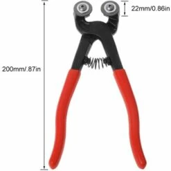 OSQI Pince à Mosaïque En Titane Robuste Pour Couper Le Verre, Les Carreaux Et La Céramique 200 Mm -Outil de l'électricien Soldes 2022 65505094 5