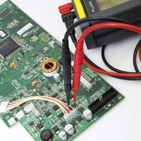 OSQI 8 Pièces Sondes De Test De Multimètre Avec Pointe Pointue En Acier Inoxydable 0,7 X 20 Mm Aiguille De Perçage D'Isolation Pour Multimètres Laboratoires Électriciens Professionnels - Noir Et Rouge 3 OSQI 8 Pièces Sondes De Test De Multimètre Avec Pointe Pointue En Acier Inoxydable 0,7 X 20 Mm Aiguille De Perçage D'Isolation Pour Multimètres Laboratoires Électriciens Professionnels - Noir Et Rouge – Image 3