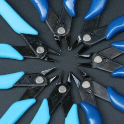 ELLE 2PCS Coupe-fil Excentrique à Bouche Inclinée, Outil D'électricien Modèle Pince Ciseaux, (pince 170II, Bleu Clair) -Outil de l'électricien Soldes 2022 65533173 4