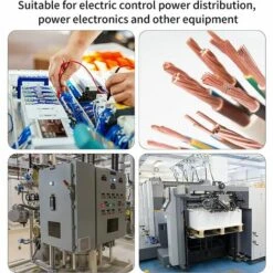 CESIèCLEFOU Embouts De Câble Non Isolés 0,5/0,75/1,0/1,5/2,5/4,0/6,0 Mm² Connecteurs Bout à Bout Terminaison à Sertir De Câble Dans Une Boîte En Plastique Pour Les Projets D'électrique, 10-22 AWG(600 Pcs )Lefou 9 CESIèCLEFOU Embouts De Câble Non Isolés 0,5/0,75/1,0/1,5/2,5/4,0/6,0 Mm² Connecteurs Bout à Bout Terminaison à Sertir De Câble Dans Une Boîte En Plastique Pour Les Projets D'électrique, 10-22 AWG(600 Pcs )Lefou -Outil de l'électricien Soldes 2022 65597789 5