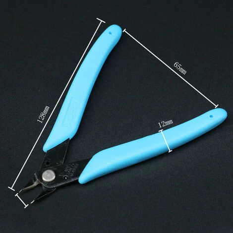 CATHERINE 2PCS Coupe-fil Excentrique à Bouche Inclinée, Outil D'électricien Modèle Pince Ciseaux, (pince 170II, Bleu Clair) 2 CATHERINE 2PCS Coupe-fil Excentrique à Bouche Inclinée, Outil D'électricien Modèle Pince Ciseaux, (pince 170II, Bleu Clair) – Image 2