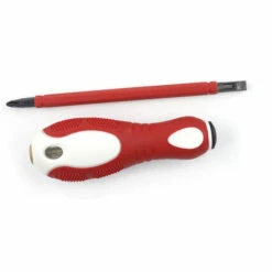 CATHERINE 2PCS Stylo Electrique A Double Usage Haute Tension 500V, Pointe Magnetique, Tournevis Isole En Croix / A Fente, Stylo Electrique, Stylo Electrique Pour Electricien, Stylo électrique Double Usage 7012 PH2/SL6