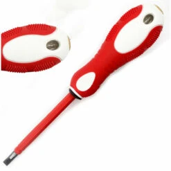 CATHERINE 2PCS Stylo Electrique A Double Usage Haute Tension 500V, Pointe Magnetique, Tournevis Isole En Croix / A Fente, Stylo Electrique, Stylo Electrique Pour Electricien, Stylo électrique Double Usage 7012 PH1/SL4 -Outil de l'électricien Soldes 2022 65615573 3