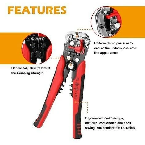 HELLO KITTY BAIN Outil De Sertissage De Virole Bornes D'isolation Pince à Sertir - Rouge 2 HELLO KITTY BAIN Outil De Sertissage De Virole Bornes D'isolation Pince à Sertir - Rouge – Image 2