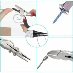 BAICCCF Pince Et Tenaille Ensemble De 5 Mini-pinces Outils à Main Professionnels Comprend Une Pince à Bec Effilé Pince De Poseur De Ligne Pince à Bec Rond Pince Coupante Diagonale 8 BAICCCF Pince Et Tenaille Ensemble De 5 Mini-pinces Outils à Main Professionnels Comprend Une Pince à Bec Effilé Pince De Poseur De Ligne Pince à Bec Rond Pince Coupante Diagonale -Outil de l'électricien Soldes 2022 65630455 4