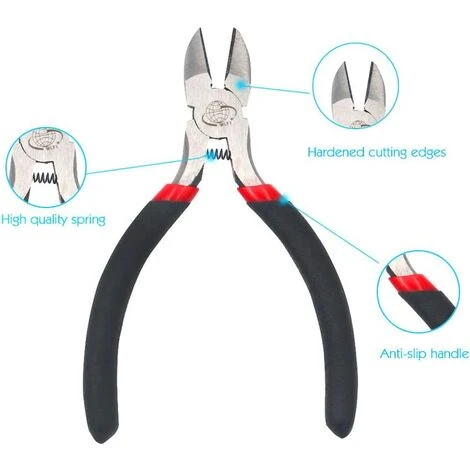 BAICCCF Pince Et Tenaille Ensemble De 5 Mini-pinces Outils à Main Professionnels Comprend Une Pince à Bec Effilé Pince De Poseur De Ligne Pince à Bec Rond Pince Coupante Diagonale 5 BAICCCF Pince Et Tenaille Ensemble De 5 Mini-pinces Outils à Main Professionnels Comprend Une Pince à Bec Effilé Pince De Poseur De Ligne Pince à Bec Rond Pince Coupante Diagonale – Image 5