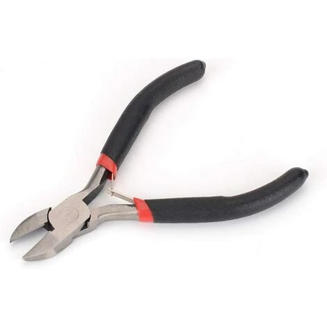 BAICCCF Pince Coupante Et Tenaille Mini Pinces Coupantes Diagonales, 4,5 Pouces/11,5 Cm CR-V Pince Coupante Multifonctionnelle De Précision Pour Dénuder Les Bijoux à La Main Outil De Fabrication De Bijoux Pour Perles 1 BAICCCF Pince Coupante Et Tenaille Mini Pinces Coupantes Diagonales, 4,5 Pouces/11,5 Cm CR-V Pince Coupante Multifonctionnelle De Précision Pour Dénuder Les Bijoux à La Main Outil De Fabrication De Bijoux Pour Perles