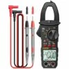 LIFCAUSAL ANENG ST180 4000 Comptes Pince Multimètre Numérique Multimètre Pince Multimètre Voltmètre Ampèremètre Tension AC DC Compteur De Courant AC Testeur NCV Testeur De Compteur Universel Testeur De Pince De Courant -30 ~ 1000℃ Résistance à La Température Capaci