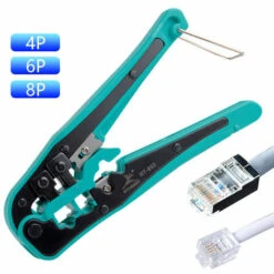 LADACèE Sertissage De Fil 3 En 1 Pince à Sertir Pince D'électricien Tool De Sertissage De Câble à Cliquet