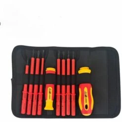 DONTODENT Lot De Tournevis Isolés 10 Pièces Tournevis Électricien, Jeu De Tournevis Isolés Multifonctions