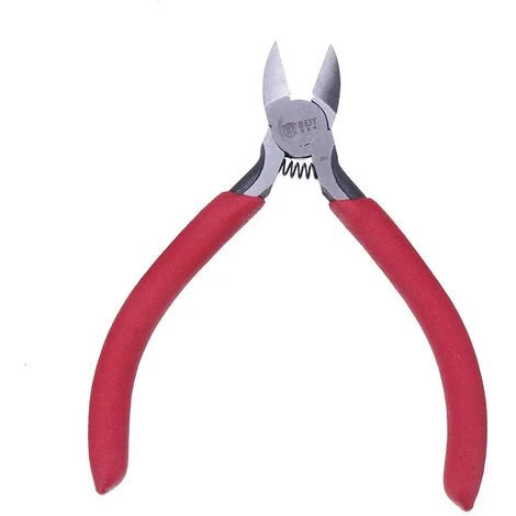 QERSTA BST-2D Pince Diagonale En Acier Au Carbone Coupe-câble électronique Coupe Le Fil Durable Nipper 1 QERSTA BST-2D Pince Diagonale En Acier Au Carbone Coupe-câble électronique Coupe Le Fil Durable Nipper