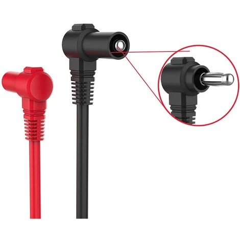 QERSTA 20A 2000 V Fil De Caoutchouc De Silicium Résistant à La Chaleur Et Au Froid Aiguille Tranchante Sonde Remplaçable Multimètre Numérique 2 QERSTA 20A 2000 V Fil De Caoutchouc De Silicium Résistant à La Chaleur Et Au Froid Aiguille Tranchante Sonde Remplaçable Multimètre Numérique – Image 2