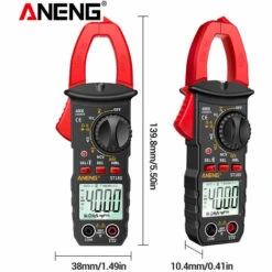 LIFCAUSAL ANENG ST180 4000 Points Pince Multimètre Numérique Multimètre Pince Multimètre Voltmètre Ampèremètre AC DC Tension AC Courant Mètre Testeur NCV Testeur De Compteur Universel Testeur De Pince De Courant -30 ~ 1000 ℃ Température 8 LIFCAUSAL ANENG ST180 4000 Points Pince Multimètre Numérique Multimètre Pince Multimètre Voltmètre Ampèremètre AC DC Tension AC Courant Mètre Testeur NCV Testeur De Compteur Universel Testeur De Pince De Courant -30 ~ 1000 ℃ Température -Outil de l'électricien Soldes 2022 65755743 4