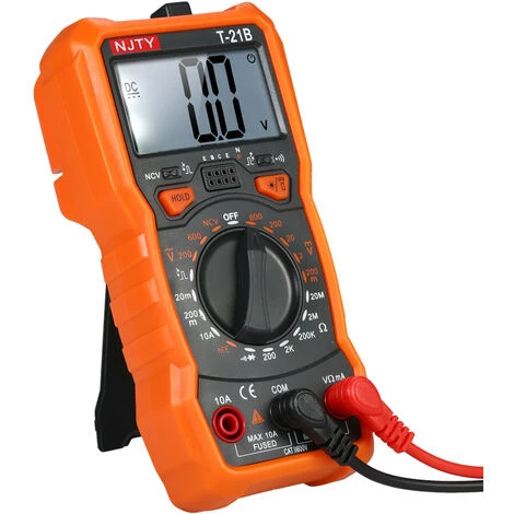 LIFCAUSAL NJTY Mini Multimètre Numérique 1999 Comptes Multi-Fonctionnel Sans Contact Multimètre Voltmètre Ampèremètre Ohmmètre Mesure Tension AC/DC Courant DC Résistance Diode Test De Continuité HFE NCV Testeur Avec Rétroéclairage LCD Adsorption Magnétique Et Lampe 2 LIFCAUSAL NJTY Mini Multimètre Numérique 1999 Comptes Multi-Fonctionnel Sans Contact Multimètre Voltmètre Ampèremètre Ohmmètre Mesure Tension AC/DC Courant DC Résistance Diode Test De Continuité HFE NCV Testeur Avec Rétroéclairage LCD Adsorption Magnétique Et Lampe – Image 2
