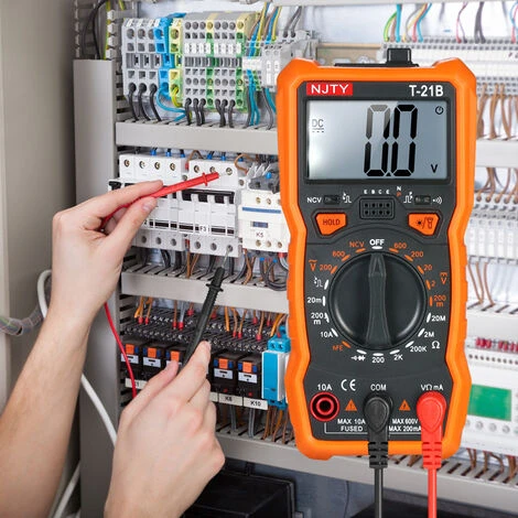 LIFCAUSAL NJTY Mini Multimètre Numérique 1999 Comptes Multi-Fonctionnel Sans Contact Multimètre Voltmètre Ampèremètre Ohmmètre Mesure Tension AC/DC Courant DC Résistance Diode Test De Continuité HFE NCV Testeur Avec Rétroéclairage LCD Adsorption Magnétique Et Lampe 3 LIFCAUSAL NJTY Mini Multimètre Numérique 1999 Comptes Multi-Fonctionnel Sans Contact Multimètre Voltmètre Ampèremètre Ohmmètre Mesure Tension AC/DC Courant DC Résistance Diode Test De Continuité HFE NCV Testeur Avec Rétroéclairage LCD Adsorption Magnétique Et Lampe – Image 3