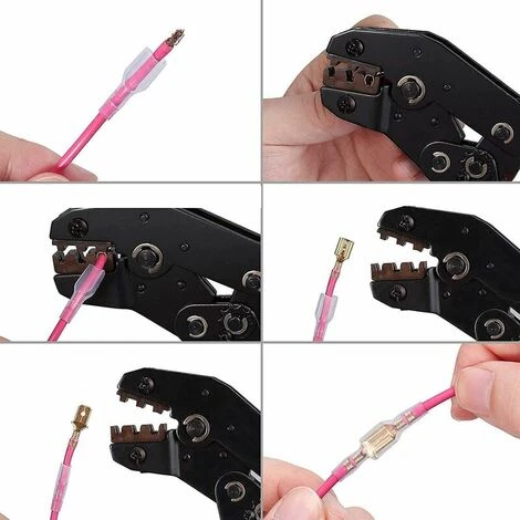 KAEJYIUT Pince A Sertir Cosse Electrique, Pinces à Sertir Avec Poignée Ergonomique Disponible Pour Les Connecteurs De Fils électriques SN-48B 5 KAEJYIUT Pince A Sertir Cosse Electrique, Pinces à Sertir Avec Poignée Ergonomique Disponible Pour Les Connecteurs De Fils électriques SN-48B – Image 5