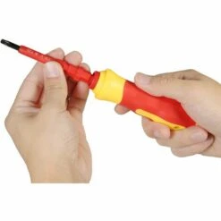 LIFCAUSAL Jeu De Tournevis Isolés Interchangeables 7 En 1 500V Avec Phillips Magnétique Et Embouts à Fente Kit D'outils De Réparation D'électricien -Outil de l'électricien Soldes 2022 65899048 4