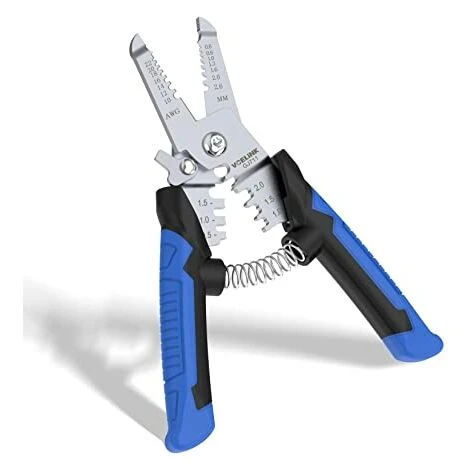 BENOBBY KIDS Pince à Dénuder électrique, Professionnelle 3 En 1 Pince à Dénuder/coupe/sertisseuse, Petit Outil De Dénudage Multifonction Pour Fils Solides Et Toronnés AWG10-22 2 BENOBBY KIDS Pince à Dénuder électrique, Professionnelle 3 En 1 Pince à Dénuder/coupe/sertisseuse, Petit Outil De Dénudage Multifonction Pour Fils Solides Et Toronnés AWG10-22 – Image 2