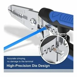BENOBBY KIDS Pince à Dénuder électrique, Professionnelle 3 En 1 Pince à Dénuder/coupe/sertisseuse, Petit Outil De Dénudage Multifonction Pour Fils Solides Et Toronnés AWG10-22 9 BENOBBY KIDS Pince à Dénuder électrique, Professionnelle 3 En 1 Pince à Dénuder/coupe/sertisseuse, Petit Outil De Dénudage Multifonction Pour Fils Solides Et Toronnés AWG10-22 -Outil de l'électricien Soldes 2022 65975585 5