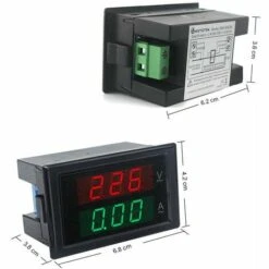 QERSTA Voltmètre Ampèremètre Numérique AC 80-300V 0-100A Multimètre 2 En 1 Avec Transformateur De Courant 7 QERSTA Voltmètre Ampèremètre Numérique AC 80-300V 0-100A Multimètre 2 En 1 Avec Transformateur De Courant -Outil de l'électricien Soldes 2022 65977206 4