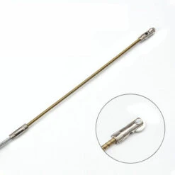 CATHERINE Jeu De Baguettes Tire-fils Avec Accessoires, (Tête De Roue Allongée En Fil D'acier 3.0 / Deux)