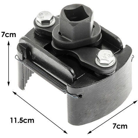 SWANEW Clé Pour Filtre à Huile Voiture Clé Carrée Pour Filtre à Huile Capuchon Pour Filtre à Huile - Noir 2 SWANEW Clé Pour Filtre à Huile Voiture Clé Carrée Pour Filtre à Huile Capuchon Pour Filtre à Huile - Noir – Image 2