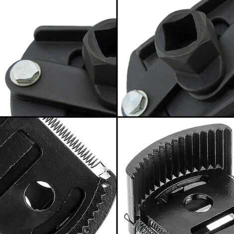 SWANEW Clé Pour Filtre à Huile Voiture Clé Carrée Pour Filtre à Huile Capuchon Pour Filtre à Huile - Noir 5 SWANEW Clé Pour Filtre à Huile Voiture Clé Carrée Pour Filtre à Huile Capuchon Pour Filtre à Huile - Noir – Image 5