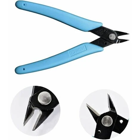 JOORRT Pinces Coupantes Diagonale Pinces Coupantes De Côté, Pince Coupante Precision Cisaille Latérale Outil De Coupe Pour Câble Électrique/Bijoux Réparation(2Pack) 2 JOORRT Pinces Coupantes Diagonale Pinces Coupantes De Côté, Pince Coupante Precision Cisaille Latérale Outil De Coupe Pour Câble Électrique/Bijoux Réparation(2Pack) – Image 2