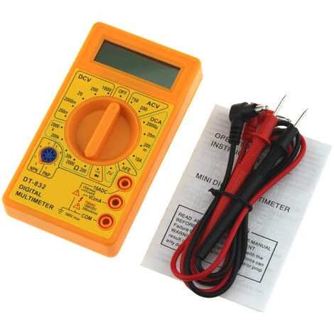 MERéTéET Multimètre Numérique Multimètre Kit Voltmètre LCD Multimètre Voltmètre Ampèremètre AC DC Testeur De Tension Mini Tension Outils De Mesure Maison 1 MERéTéET Multimètre Numérique Multimètre Kit Voltmètre LCD Multimètre Voltmètre Ampèremètre AC DC Testeur De Tension Mini Tension Outils De Mesure Maison