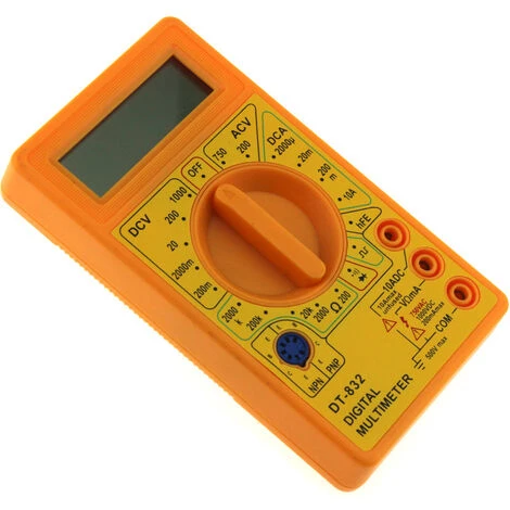 MERéTéET Multimètre Numérique Multimètre Kit Voltmètre LCD Multimètre Voltmètre Ampèremètre AC DC Testeur De Tension Mini Tension Outils De Mesure Maison 3 MERéTéET Multimètre Numérique Multimètre Kit Voltmètre LCD Multimètre Voltmètre Ampèremètre AC DC Testeur De Tension Mini Tension Outils De Mesure Maison – Image 3