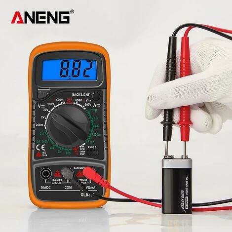 Cisea Xl830l Multimètre Numérique 2000 Compte Mini Multimètretransistor Voltmètre Ampèremètre Avec écran LCD Rétro-éclairé 2 Cisea Xl830l Multimètre Numérique 2000 Compte Mini Multimètretransistor Voltmètre Ampèremètre Avec écran LCD Rétro-éclairé – Image 2