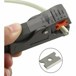 Cisea 1 Pc Outil De Dénudage De Câble Coaxial Rotatif Outil De Dénudage De Câble Coaxial Pour RG6, RG59/62 Et RG58 -Outil de l'électricien Soldes 2022 66352059 4