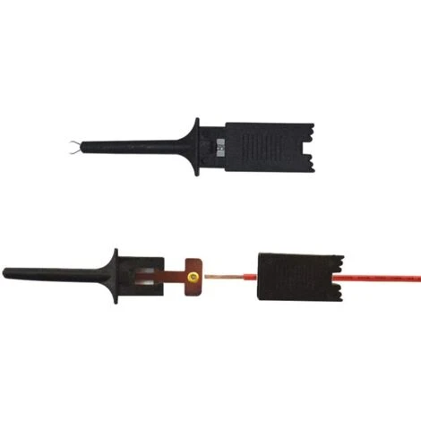 15pcs Clip Crochet Multimètre, Rouge × 3 Bleu × 3 Noir × 3 Jaune × 3 × Vert × 3, Grabber Sonde Test, Pour Test électronique(50mm)——Adélala 4 15pcs Clip Crochet Multimètre, Rouge × 3 Bleu × 3 Noir × 3 Jaune × 3 × Vert × 3, Grabber Sonde Test, Pour Test électronique(50mm)——Adélala – Image 4