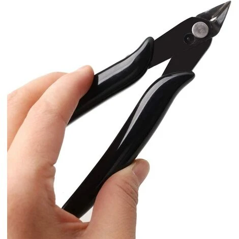 Pinces Coupantes De Côté, Yuanzi 2 Pcs Pinces Coupantes Cisaille Précision Diagonale Pour Câble Électrique, Bijoux (Noir),Adélala 5 Pinces Coupantes De Côté, Yuanzi 2 Pcs Pinces Coupantes Cisaille Précision Diagonale Pour Câble Électrique, Bijoux (Noir),Adélala – Image 5