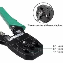 HABIENTôT Pince à Sertir Pour Prises Réseau RJ45/11, 8P8C, 6P6C, 4P4C1 Pince à Dénuder Pince Cosse électrique Sertisseur Outils Sertissage—Oi-FRIS -Outil de l'électricien Soldes 2022 66579320 4