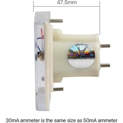 GRID COOL 30mA Ampèremètre HUA 85C1 Analogique Ampèremètre Panneau Courant Pour CO2 Laser Gravure Découpeuse 4 GRID COOL 30mA Ampèremètre HUA 85C1 Analogique Ampèremètre Panneau Courant Pour CO2 Laser Gravure Découpeuse – Image 4