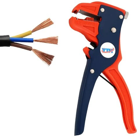 OCXIN Pince à Dénuder, Outil à Dénuder Auto-ajustable, Pince à Dénuder Réglable Automatique, Combinaison De Fonctions De Dénudage Et De Coupe 1 OCXIN Pince à Dénuder, Outil à Dénuder Auto-ajustable, Pince à Dénuder Réglable Automatique, Combinaison De Fonctions De Dénudage Et De Coupe