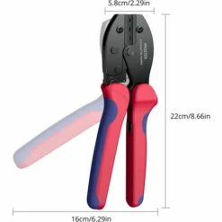 OCXIN Pince à Sertir Solaire Pince à Sertir PV Connexion à Cliquet 26-10 AWG Pour Connecteurs Solaires 2.5-6mm² Panneau Solaire Câble PV 9 OCXIN Pince à Sertir Solaire Pince à Sertir PV Connexion à Cliquet 26-10 AWG Pour Connecteurs Solaires 2.5-6mm² Panneau Solaire Câble PV -Outil de l'électricien Soldes 2022 66966083 5