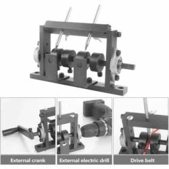 WAHAISON Machine à Denuder Le Cuivre Denudeur Cable Electrique Pour 1 A 30 Mm,Double Usage Décapant Peut être Connecté à Une Perceuse électrique Outil (Pince à Dénuder à Double Couteau [avec 2 Couteaux]) -Outil de l'électricien Soldes 2022 66977855 3