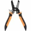 WAHAISON Denudeur Fil Electrique, Pince A Denuder Automatique Pour Câble, Pince à Dénuder Pour Dénuder Sertissage Serrage Outil De Coupe (Pince à Dénuder Et à Sertir 3-en-1, Longueur Totale 180cm)