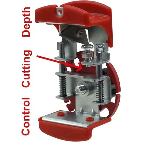 WAHAISON Denudeur Cable Electrique Manuelle Multifonctionnelle Machine à Dénuder Le Cuivre à Main Avec Profondeur Réglable, Facile à Transporter, Adapté à Diverses Scènes (Rouge, 11*7*6cm) 2 WAHAISON Denudeur Cable Electrique Manuelle Multifonctionnelle Machine à Dénuder Le Cuivre à Main Avec Profondeur Réglable, Facile à Transporter, Adapté à Diverses Scènes (Rouge, 11*7*6cm) – Image 2