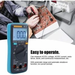 MèREÉTERNEL ZT-98 Multimètre, AC DC Voltmètre, Multimètre Numérique Portable, Ampèremètre Ohmmètre Volt Tester, Multimètre à Portée Automatique Avec éCran LCD Rétro-éClairé Ternel 7 MèREÉTERNEL ZT-98 Multimètre, AC DC Voltmètre, Multimètre Numérique Portable, Ampèremètre Ohmmètre Volt Tester, Multimètre à Portée Automatique Avec éCran LCD Rétro-éClairé Ternel -Outil de l'électricien Soldes 2022 67357784 3