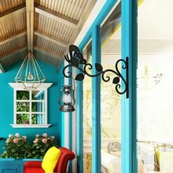 VOCTEIN Lot De 2 Porte-plantes Suspendus Panier à Plantes Fer Crochet Mural Jardinière Crochet Mural Mangeoire à Oiseaux Lanterne Vent Carillon Applique Murale 30 Cm 8 VOCTEIN Lot De 2 Porte-plantes Suspendus Panier à Plantes Fer Crochet Mural Jardinière Crochet Mural Mangeoire à Oiseaux Lanterne Vent Carillon Applique Murale 30 Cm -Outil de l'électricien Soldes 2022 67414462 4