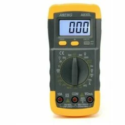 TANèTUE Voltmètre Numérique Ampèremètre Lcd Gamme Automatique Ohmmètre Multimètre AC/Dc Volt Testeur Mètre Rhéoscope